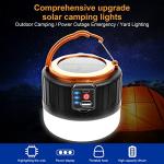 Flintronic 1000LM Solar Camping Lantern with Remote