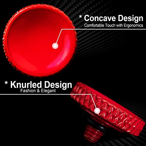 Camera Shutter Button (2 Pack/Red) Upscale and Delicate Soft Shutter Release Button from AJART