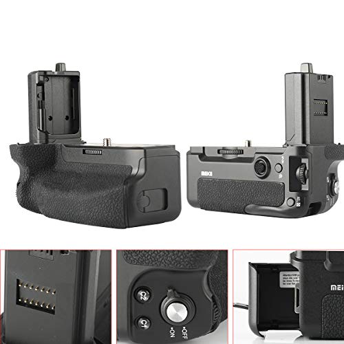 Meike MK-A7R IV PRO Professional Battery Grip with 2.4G 100-Meter to Remote Control Compatible with Sony A7IV A7R IV A9II A7SIII from Meike