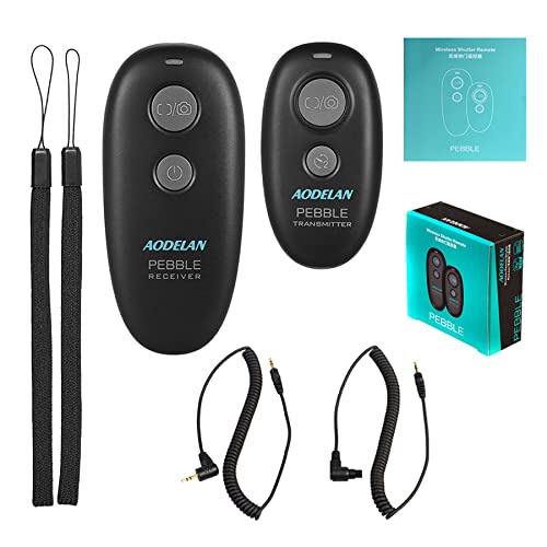 for Nikon Remote Shutter Release,Wireless Camera Remote for Nikon D5600,D850,D5300,Z6,Z7,D800,Coolpix P1000,D750,D7200, D7500, Replaces Nikon MC-DC2 and MC-30A by AODELAN