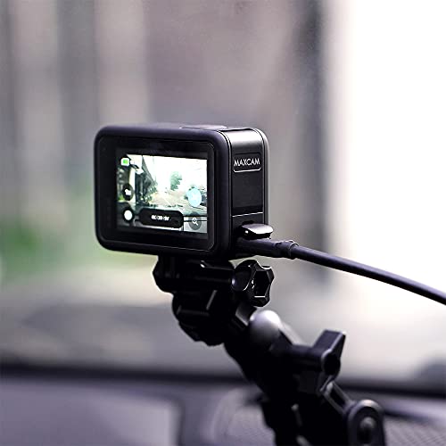 MAXCAM Aluminum Alloy Battery Cover Door for GoPro HERO11/HERO10/HERO9 Black by MAXCAM