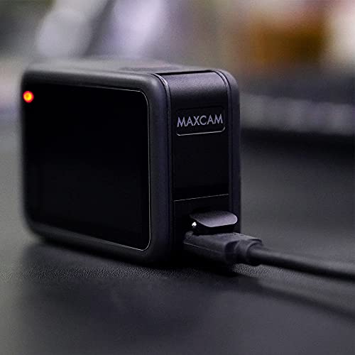 MAXCAM Aluminum Alloy Battery Cover Door for GoPro HERO11/HERO10/HERO9 Black by MAXCAM