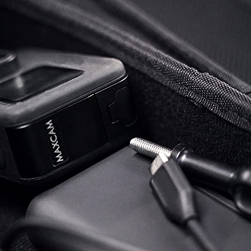 MAXCAM Aluminum Alloy Battery Cover Door for GoPro HERO11/HERO10/HERO9 Black by MAXCAM