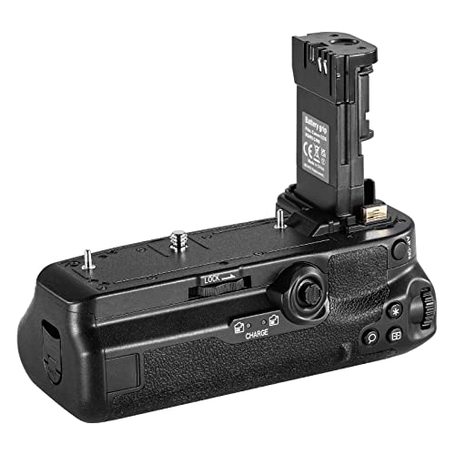 NEEWER Battery Grip Replacement for BG-R10 Compatible with Canon EOS R5 R5C R6 R6 Mark II Mirrorless Cameras, Powered by LP-E6/LP-E6N/LP-E6NH Batteries for Stable Vertical Shooting from NEEWER