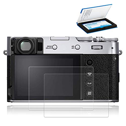 2 Pack Camera Screen Protector for Fujifilm X100V X-T4 X-E4 Camera, Ultra-Thin Anti-Fingerprint Anti-Scratch 9H Hardness 2.5D Rounded Edges Tempered Glass Protector from Jinjiacheng Photography Equipment Co.,Ltd.