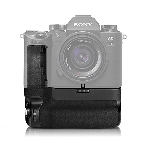Meike MK A9 Professional Vertical Battery Grip for Sony A9 A7RIII A7III Camera by HK Meike
