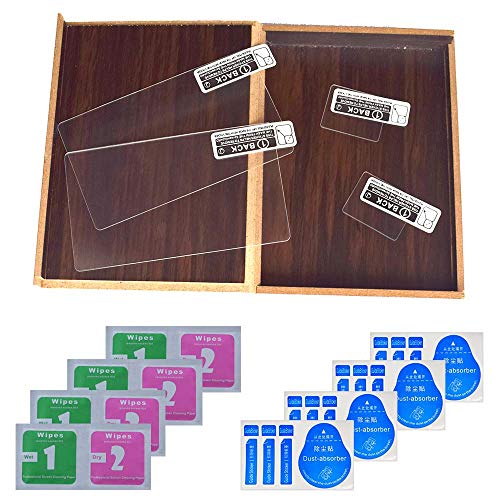 ULBTER Z6II Z7II Screen Protector for Nikon Z 7II / Z 6II + Top [2+2Pack] 0.3mm 9H Hardness Z7 II Z6 II Tempered Glass Cover Anti-Scrach Anti-Fingerprint Anti-Bubble by BTER