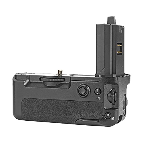 Battery Grip for Sony A7IV A9II A7RIV Camera, Replacement for Sony VG-C4EM,Used to Replace FZ100 Rechargeable Lithium-ion Battery from happypopo