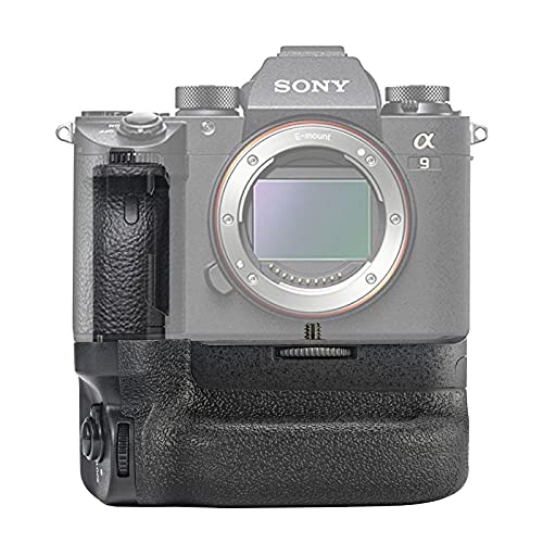 Battery Grip for Sony A7IV A9II A7RIV Camera, Replacement for Sony VG-C4EM,Used to Replace FZ100 Rechargeable Lithium-ion Battery from happypopo