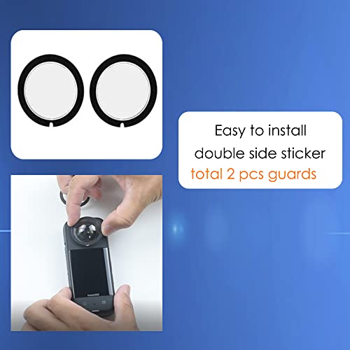 VGSION Sticky Lens Guard for Insta360 One X3 with Screen Protector from VG