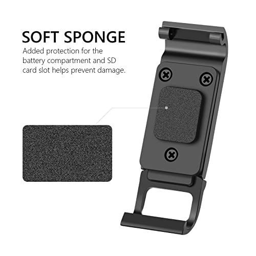 Neewer Removable Battery Cover Type-C Charging Port Adapter Aluminum Alloy Replacement Door Compatible with GoPro Hero 8 Black â ST18 by NEEWER