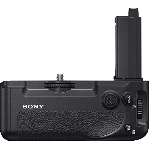 Sony VG-C4EM Vertical Grip for Alpha Full Frame Mirrorless Cameras a7R IV, a7 IV, a9 II, a7S III, Alpha One Bundle with and Compatible Replacement FZ100 Battery + Dual Charger + 64GB Memory Card by Sony