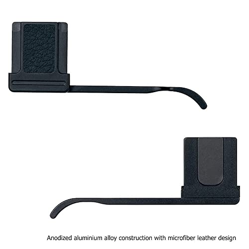 JJC Deluxe Metal Thumb Up Grip for Fujifilm Fuji X-E4 XE4 X-E3 XE3 X100V X100F X100T Thumb Rest Support/Black by Jinjiacheng Photography Equipment Co.,Ltd.