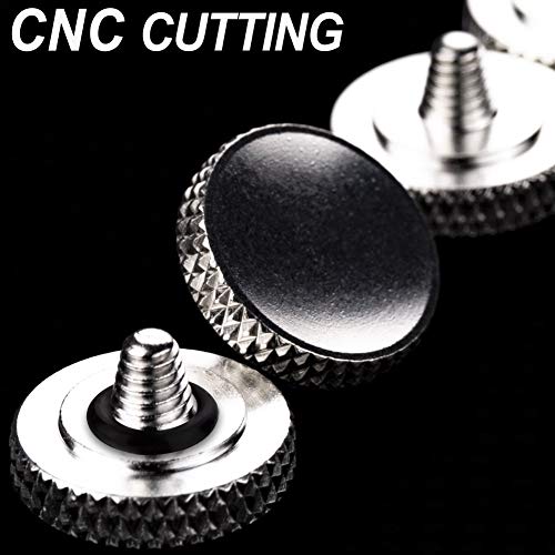 Camera Shutter Button (2 Pack/Silver) Upscale and Delicate Soft Shutter Release Button from AJART