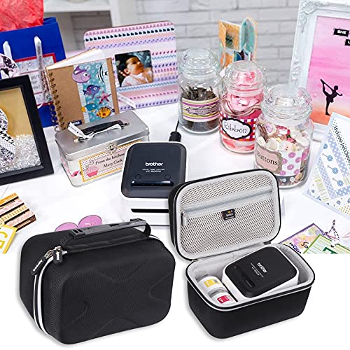 Aproca Hard Carry Travel Case for Brother VC-500W Versatile Compact Color Label and Photo Printer from Aproca