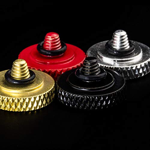 Camera Shutter Button (2 Pack/Black) Upscale and Delicate Soft Shutter Release Button by AJART