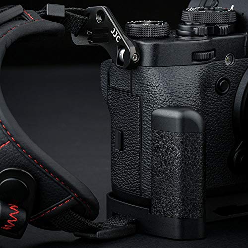 JJC Metal Hand Grip L Bracket Holder for Fujifilm Fuji X-T3 XT3 X-T2 XT2 Camera, Arca Swiss Type Quick Release Plate, Replaces Fujifilm MHG-XT3 MHG-XT2 Handgrip (Not Compatible with X-T4 XT4) by Jinjiacheng Photography Equipment Co.,Ltd.