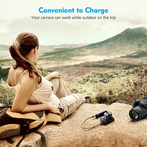 Powerextra Replacement Sony NP-FZ100 Battery and Dual USB Charger for Firmware 2.0 Sony Alpha A7 III, A7R III, A9, Sony Alpha 9, A7R3, a6600, a7R IV, Alpha a9 II, Alpha 9R, A9R, Alpha 9S Camera by Powerextra