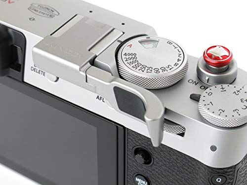 Lensmate Thumb Grip for Fujifilm X100V - Silver by Lensmate