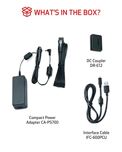 Canon EOS Webcam Accessories Starter Kit for EOS M50 Mark II, M50, M200 by Canon USA