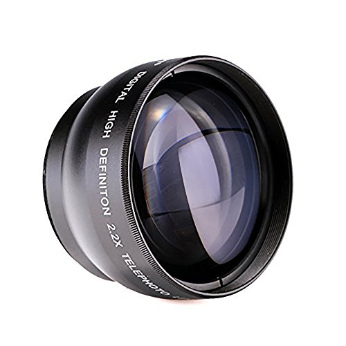 Ultra Deluxe Lens Kit for Canon Rebel T3, T5, T5i, T6, T6i, T7i, EOS 80D, EOS 77D Cameras with Canon EF-S 18-55mm is II STM Lens - Includes: 7pc 58mm Filter Set + 58mm Wide Angle and Telephoto Lens from Big Mike's