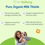 Pet Wellbeing - Natural Milk Thistle for Dogs 2 Oz