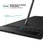 UGEE M708 10x6in Drawing Tablet with Tilt Pen