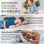 Popglory Smartwatch for Health & Fitness Tracking