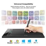 UGEE M708 10x6in Drawing Tablet with Tilt Pen
