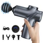 LEERCON Deep Tissue Massage Gun with 4 Heads