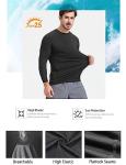 HOPLYNN 4-Pack Athletic Compression Shirts for Men