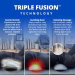 SmoothSpine Triple Fusion Heat Back Massager