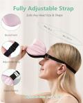 Mulberry Silk Sleep Masks - 2 Pack, Adjustable