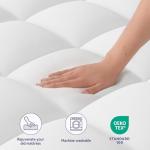 ELEMUSE Extra Thick Mattress Topper for Back Pain