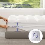 ELEMUSE Extra Thick Mattress Topper for Back Pain
