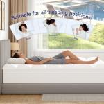ELEMUSE Extra Thick Mattress Topper for Back Pain