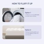 ELEMUSE Extra Thick Mattress Topper for Back Pain