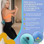 Massage Therapy Ball Set for Yoga and Deep Relief