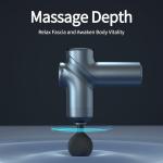 LEERCON Deep Tissue Massage Gun with 4 Heads