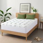 Bamboo Mattress Topper for Back Pain Relief