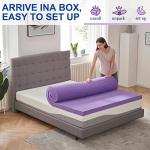 Soft Gel Memory Foam Mattress Topper for Relief