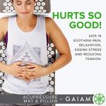 Acupressure Mat and Pillow Set for Muscle Relief
