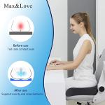 Memory Foam Seat Cushion for Back Pain Relief