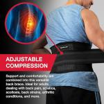 Adjustable Back Brace for Pain Relief and Support