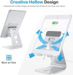 Adjustable Tablet Stand for Desk with Stability