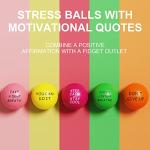 Lumarice Motivational Stress Balls - 5 Pack