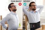 FEATOL Adjustable Back Brace for Pain Relief