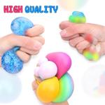 4-Pack Squishy Stress Balls for Quick Relief