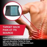 Adjustable Back Brace for Pain Relief and Support