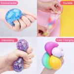 4-Pack Squishy Stress Balls for Quick Relief